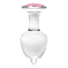 Generique Plug Bijou en Verre Diamond Glassy S 6.5 x 2.7cm